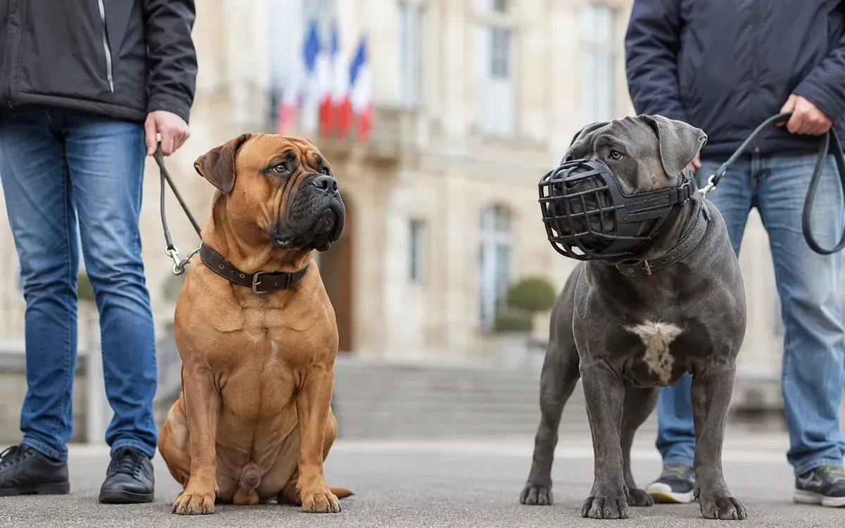 Illustration du guide : Chiens de catégorie 1 et 2 : ce que dit exactement la loi française