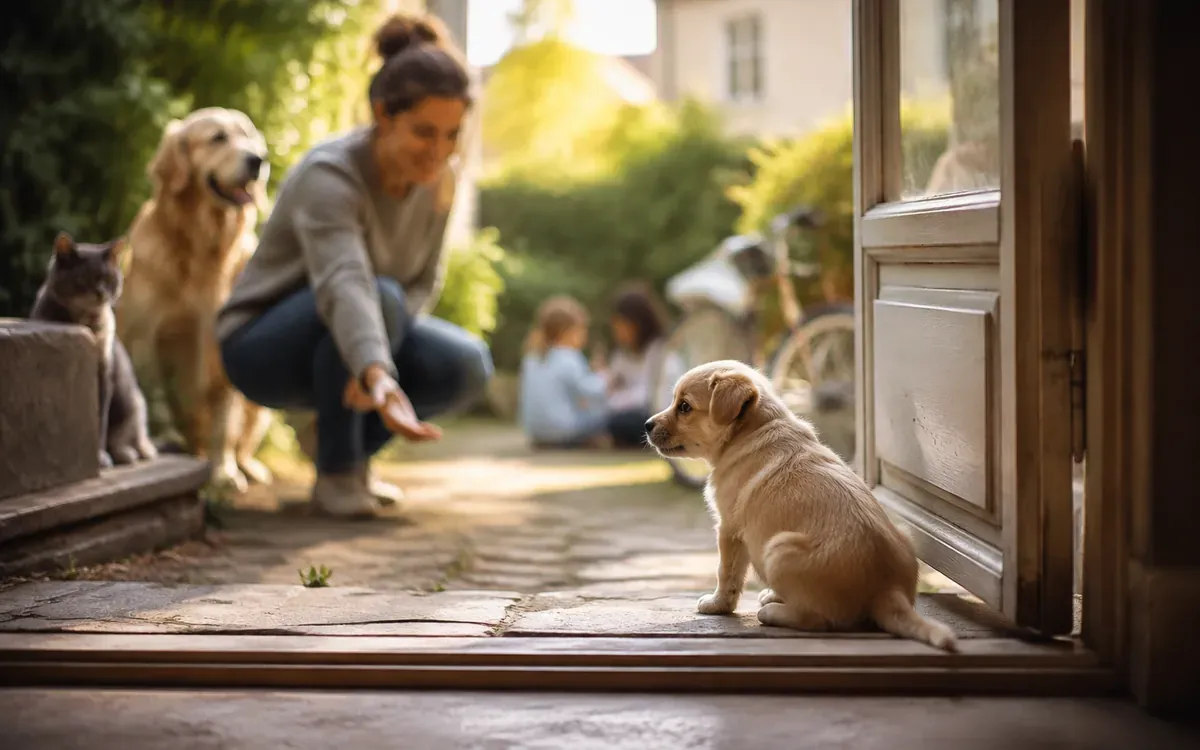 Illustration du guide : Socialisation du chiot : la fenêtre qui ne se rouvre pas