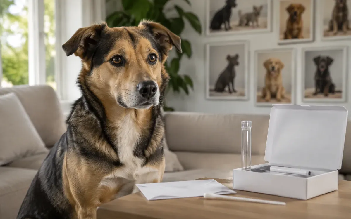 Illustration du guide : Test ADN pour chien : ce qu’il identifie réellement