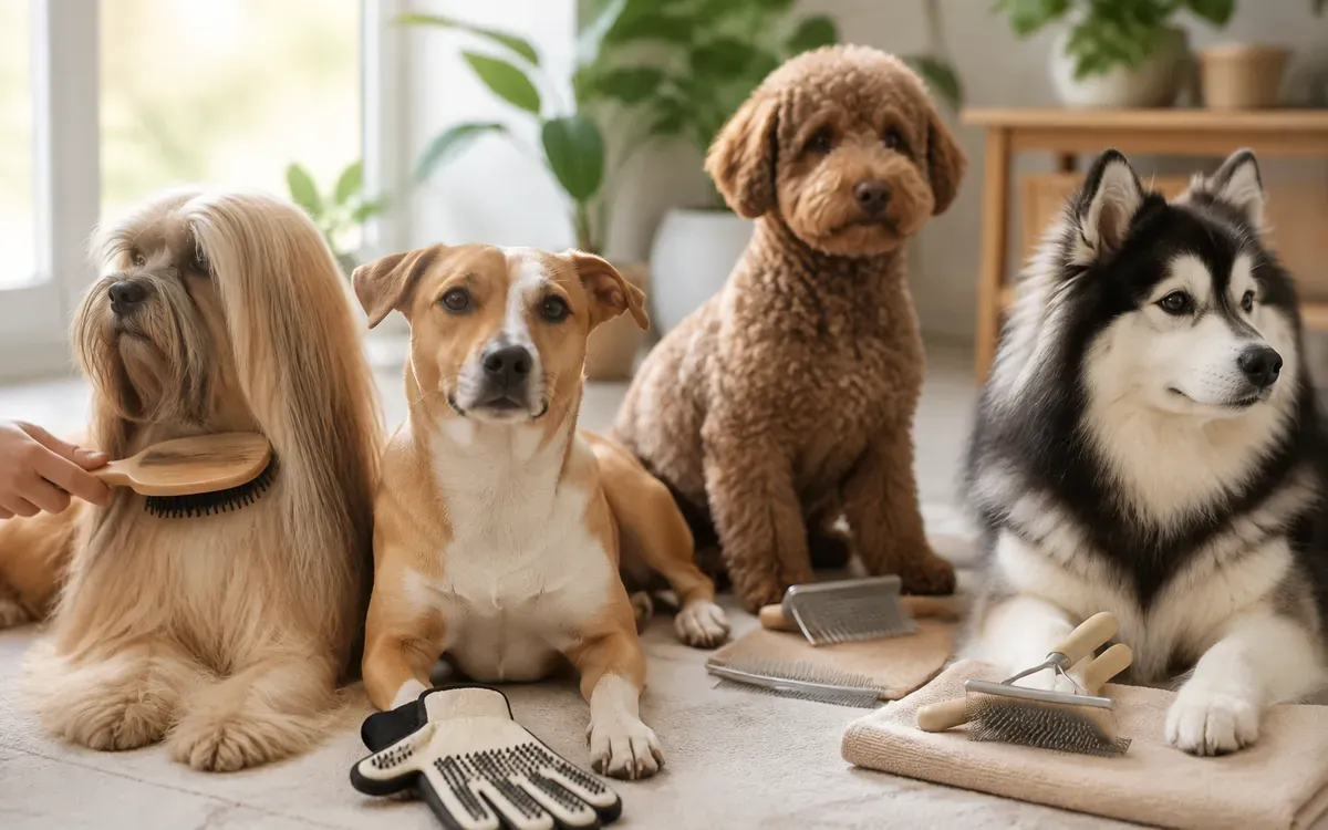 Illustration du guide : Toilettage du chien : ce que demande chaque type de poil